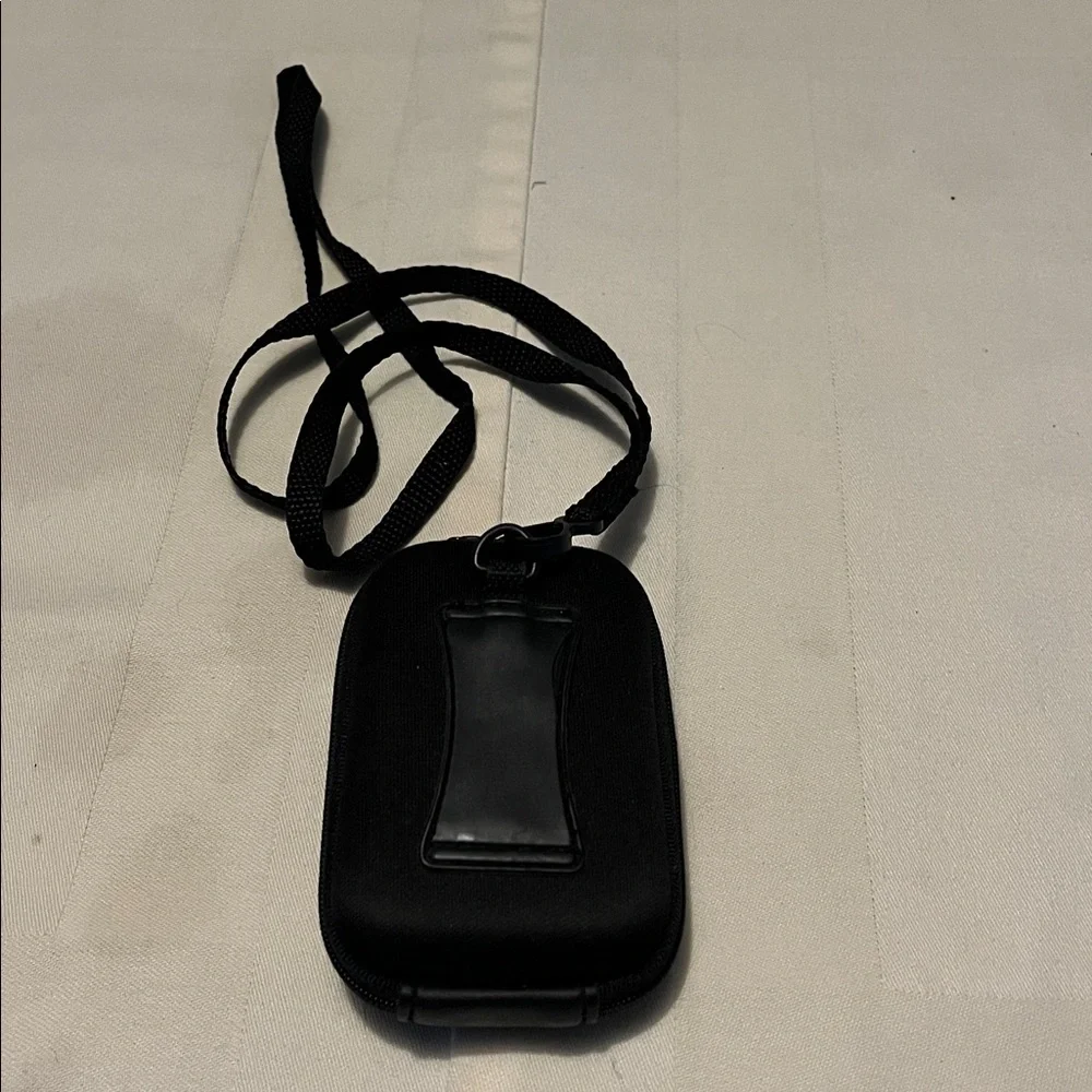 Black Digital Camera Case with Strap